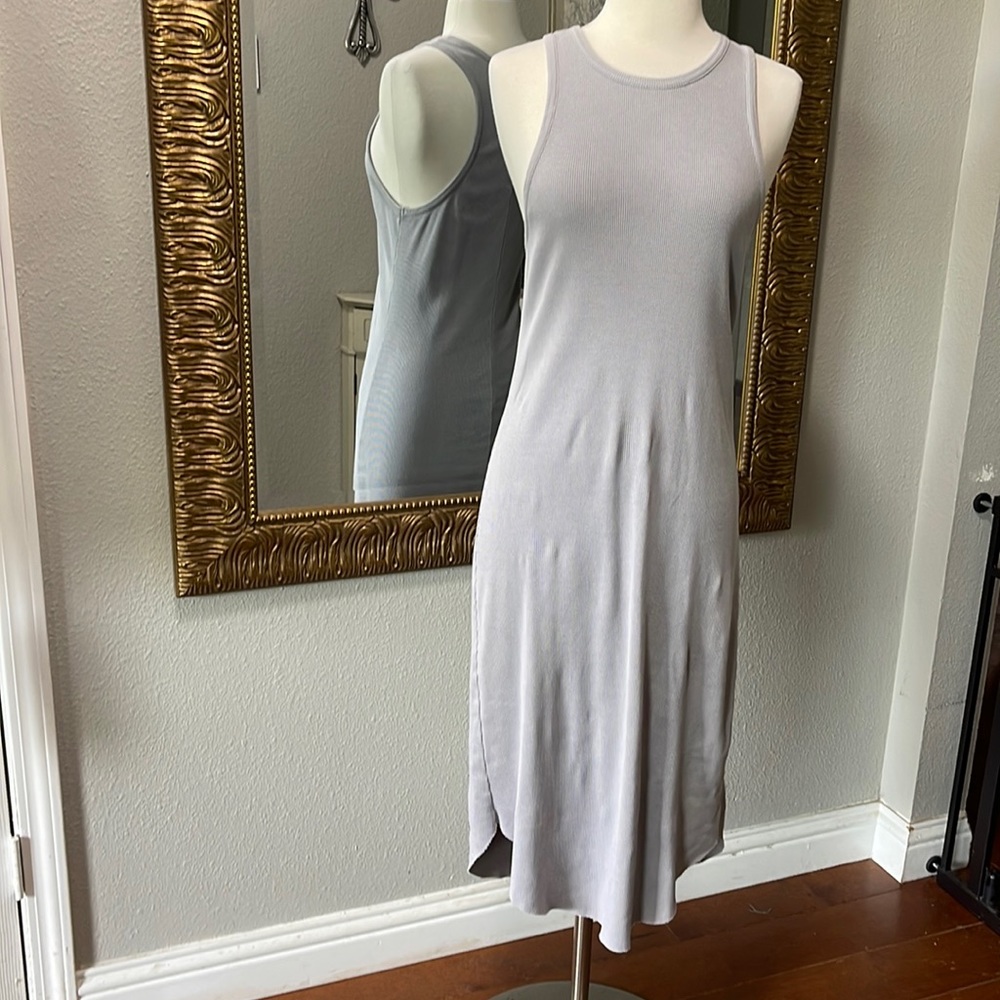 Young Fabulous & Broke Gray Midi Dress